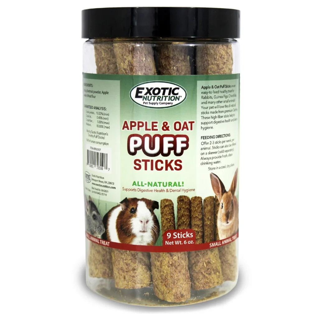 Palitos de Manzana y Avena Apple & Oat Puff Sticks