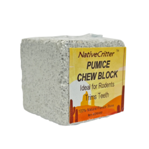Bloque de Piedra Pómez para Masticar Pumice Chew Block