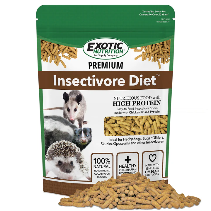 Dieta Premium Insectívora para Sugar Glider & Erizos - Image 4