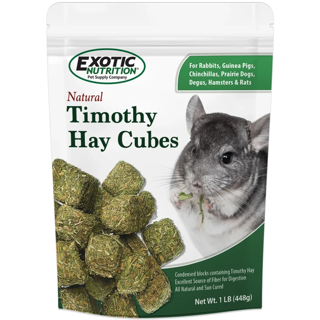 Cubos de Heno Timothy para Conejos y Cuyos
