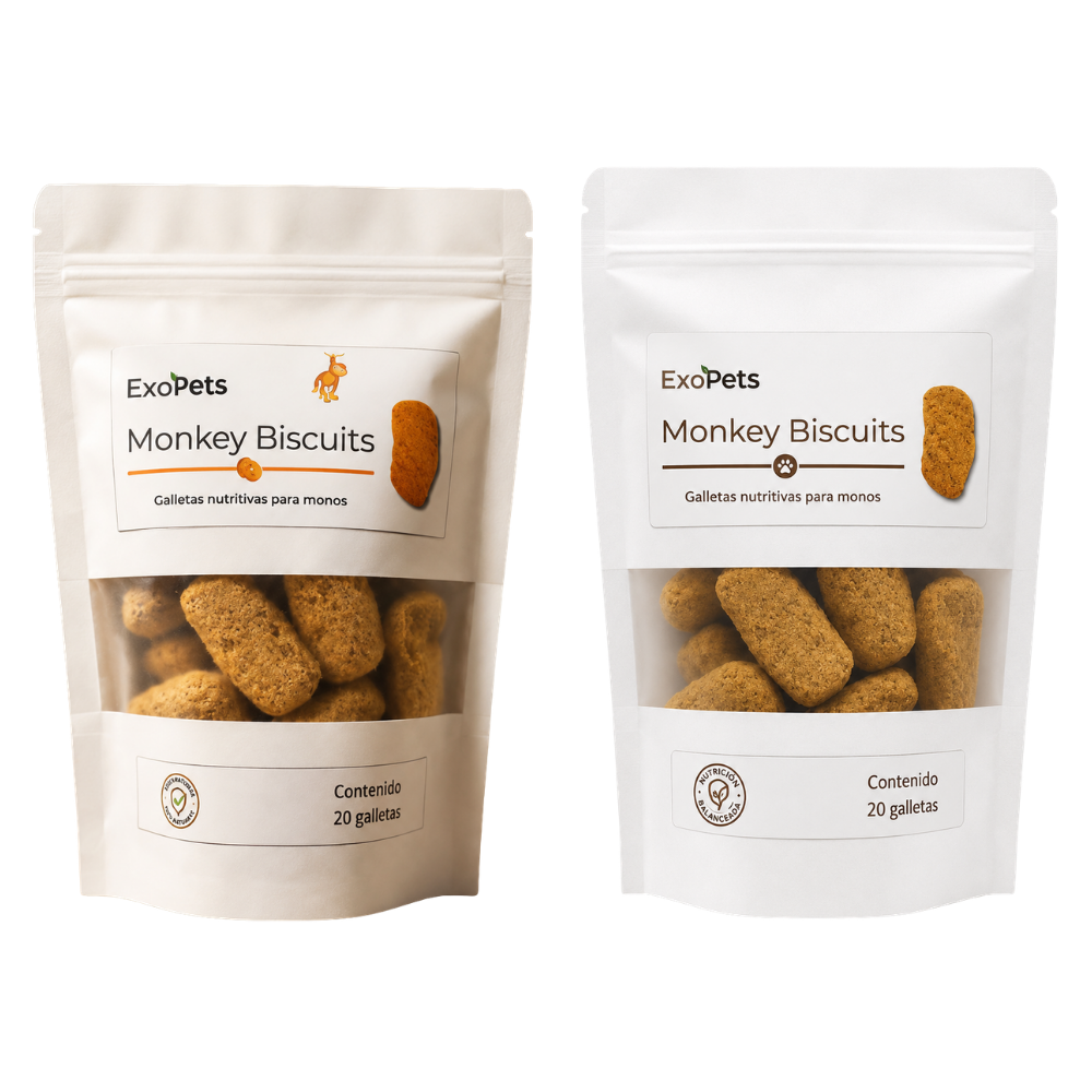 Monkey Biscuits – Bolsa de 20 Galletas