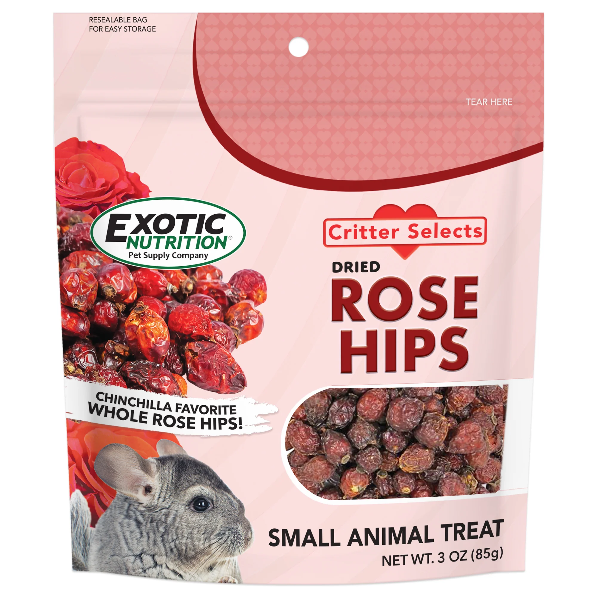 Escaramujo Deshidratado – Dried Rose Hips 3 oz - Image 2