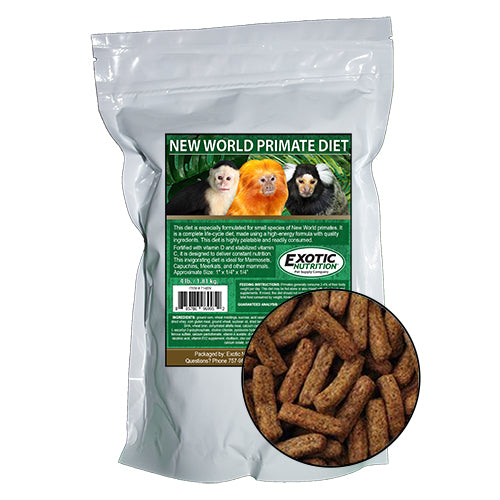 New World Primate Diet - Alimento para Primates 4 lb