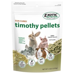 Timothy Pellets - Alimento para Conejos y Cuyos 4 lb